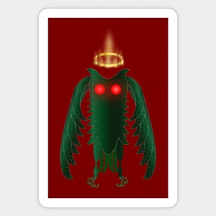 Mothman aka The Goetic Demon Stolas Magnet